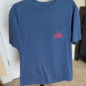 Salt Pines Blue TAMPA STRONG T-Shirt for Men